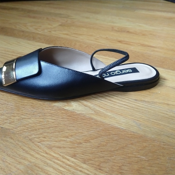 *SOLD* Sergio Rossi SR1 Slingback Flats - Picture 7 of 8